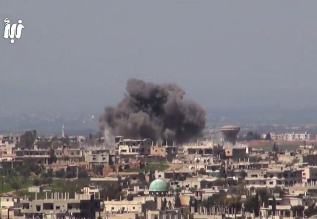 Chảo lửa Daraa: Nga-Syria trút thịnh nộ vào phiến quân Không quân Nga - Syria không kích ác liệt thành phố Daraa