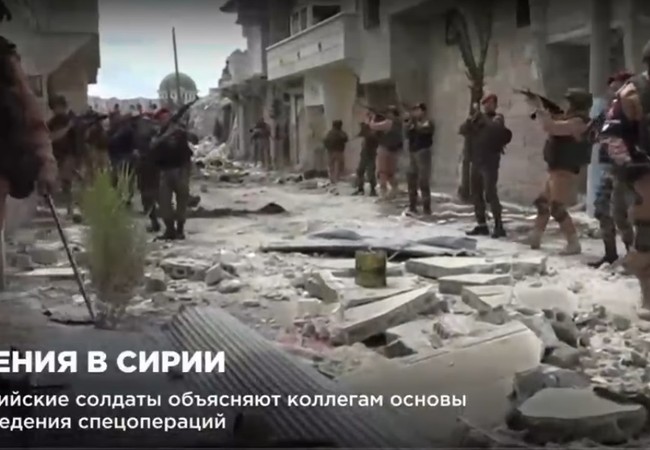 Quân Nga tập trận chiến tranh đô thị với binh sĩ Syria tại Aleppo (video) Quân đội Syria diễn tập cùng với quân đội Nga ở Aleppo