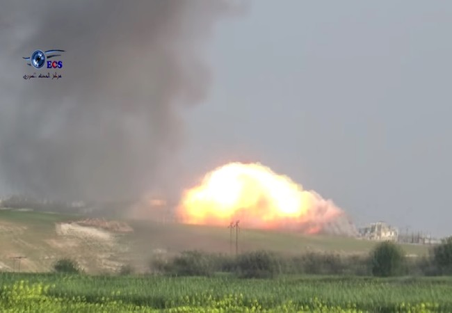 Không quân Nga tập kích dữ dội, san phẳng nhiều căn cứ thánh chiến Syria Không quân Nga không kích ác liệt phiến quân ở Hama
