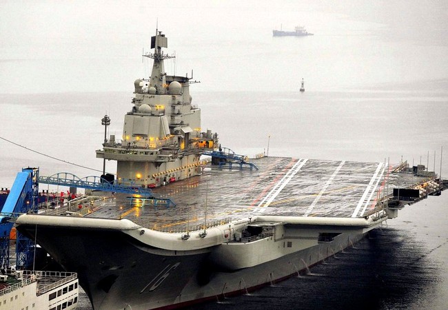 Trung Quốc tăng tốc cuộc đua tàu sân bay với Mỹ Tàu sân bay Trung Quốc, nguyên mẫu tàu Liêu Ninh
