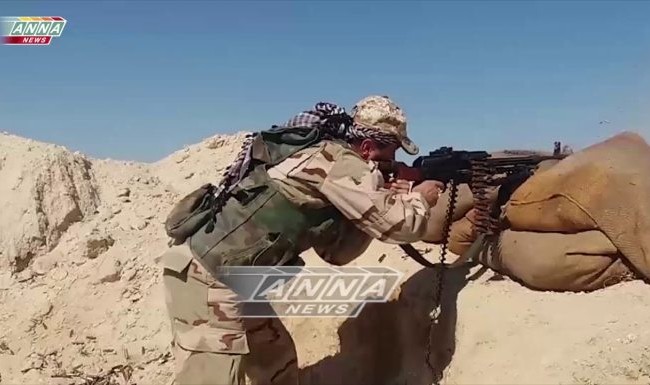 Quân đội Syria bẻ gãy nhiều cuộc tấn công của IS, diệt 10 tay súng khủng bố ở Deir Ezzor Binh sĩ quân đội Syria chiến đấu chống lại cuộc tấn công của IS