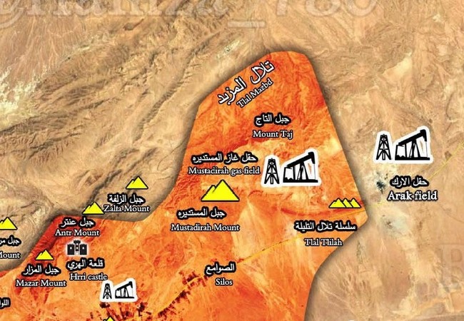 Lực lượng “Hổ” Syria triển khai tấn công về Deir Ezzor (video) Bản đồ chiến sự phía đông Palmyra, khu vực vừa được quân đội Syria giải phóng