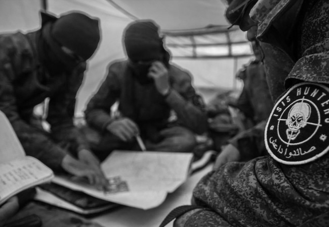 Lực lượng “Săn IS” sẽ tiêu diệt bất cứ lực lượng đánh thuê nào đến Syria (video) Lực lượng đặc nhiệm chiến thuật Săn IS lên kế hoạch chiến đấu ở Palmyra