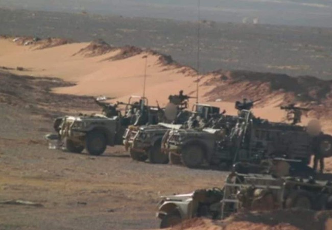 Đặc nhiệm Anh-Mỹ tiến vào Syria hậu thuẫn phiến quân FSA Một nhóm binh sĩ Mỹ - Anh trên chiến trường Syria