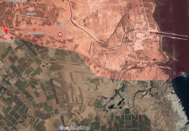 Không quân Nga yểm trợ, “Hổ Syria” đông diệt IS, bắc dẹp Al-Qaeda (video) Chiến trường phía đông Aleppo tính đến ngày 15.05.2017
