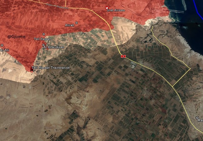 “Hổ Syria” đè bẹp IS, chiếm 2 cứ địa phiến quân ở đông Aleppo Bản đồ chiến trường Aleppo tính đến ngày 20.05.2017