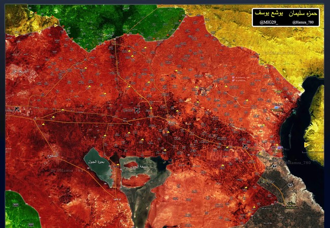 “Hổ Syria” thắng chẻ tre, chiếm liên tiếp 11 cứ địa IS ở Aleppo Khu vực 11 làng phía đông nam Aleppo, dọc hồ muối Jabbul vừa được quân đội Syria giải phóng