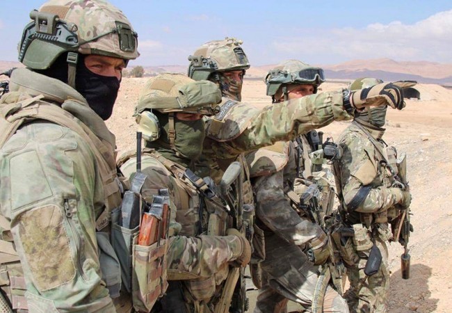 Chiến sự Syria: Đặc nhiệm Nga xung trận diệt phiến quân IS (video) Lực lượng đặc nhiệm Nga trên chiến trường Syria