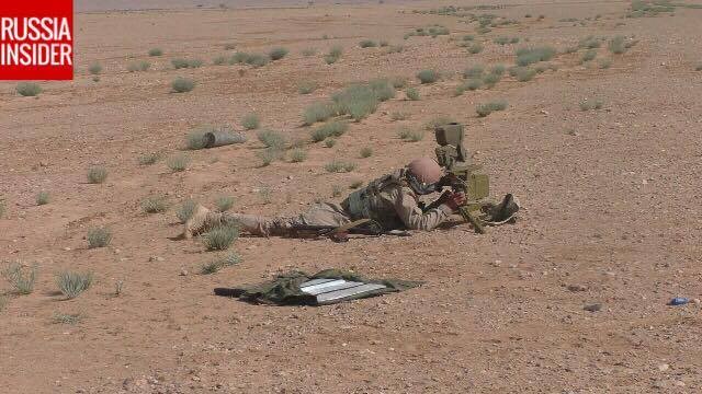 Đặc nhiệm Nga xung trận cùng quân đội Syria truy sát IS ở Palmyra Đặc nhiệm SOF Nga chỉ thị mục tiêu trên chiến trường sa mạc tỉnh Homs