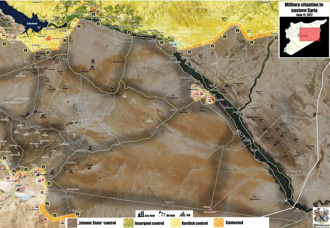 Chảo lửa Deir Ezzor: Quân đội Syria đập tan IS tấn công sân bay Thành phố Deir Ezzor trong vòng vây kẻ thù