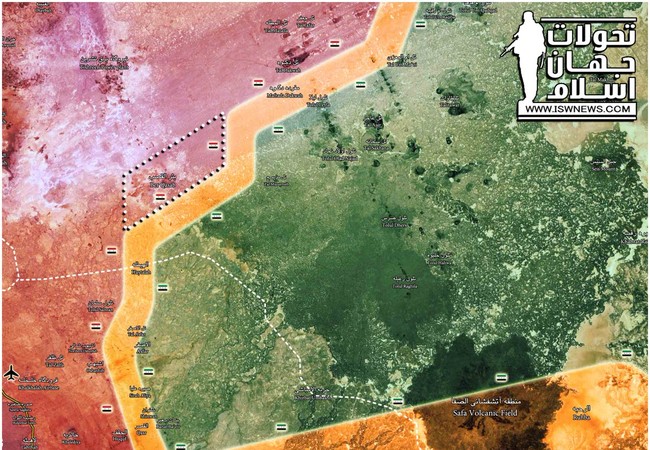 Quân đội Syria tấn công liên tiếp phiến quân Mỹ hậu thuẫn (video) Quân đội Syria chiếm được khu vực Bir Qassab trên vùng sa mạc ngoại vi tỉnh Damascus