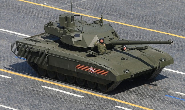Quân đội Nga biên chế siêu tăng Armata từ năm 2019 Xe tăng T-14 Armata Nga