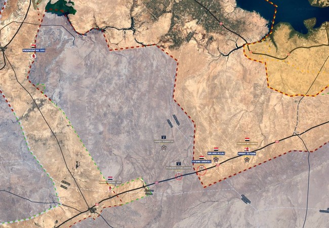 “Hổ” Syria chiếm chốt chiến lược, uy hiếp bao vây IS ở đông Aleppo Sơ đồ chiến dịch bao vây tiêu diệt của lực lượng Tiger trên vùng nông thôn Raqqa