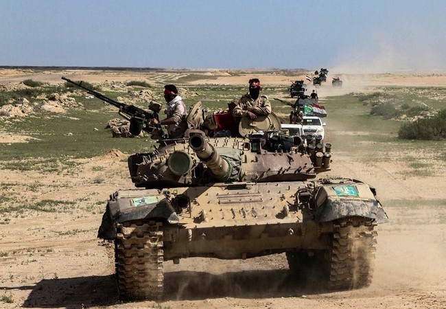 IS sắp bị quét sạch khỏi Mosul (chùm video) Binh sĩ Iraq tấn công trên chiến trường Mosul