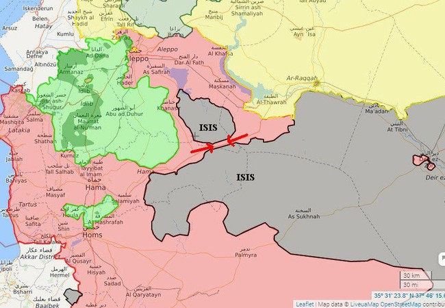 Chiến sự Syria: Quân Assad tấn công dồn dập, IS bại trận liên tiếp Tổng quan tình hình cuộc chiến chống IS trên chiến trường Syria