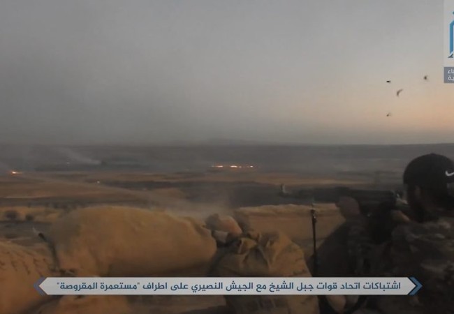 Chiến sự Syria: Quân Assad đập tan tập kích thánh chiến phía tây nam Damascus Phiến quân thánh chiến tấn công thị trấn al-Maqrousah, phía tây nam thủ đô Damascus