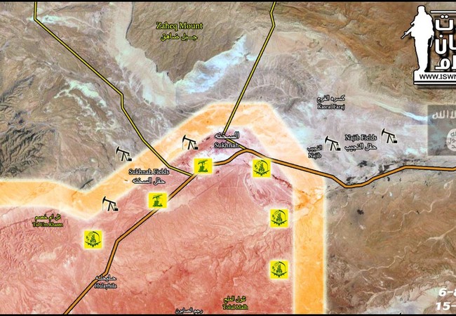 Quân đội Syria nghiền nát IS, chiếm hoàn toàn thị trấn chiến lược Al-Sukhnah (video) Quân đoàn tình nguyện số 5, Hezbollah và các đơn vị tình nguyện đã giải phóng hoàn toàn thị trấn Sukhnah - ảnh Mardas News