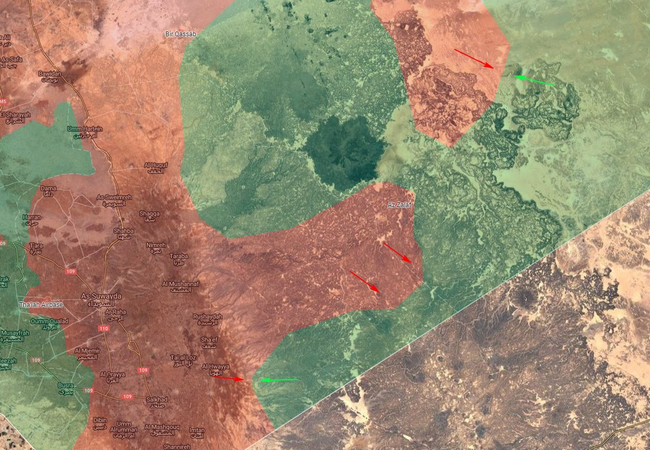 Quân đội Syria lại đánh vỗ mặt phiến quân được Mỹ hậu thuẫn Hướng tấn công chính của quân đội Syria trên chiến tuyến chống phiến quân FSA thuộc vùng biên giới Jordan - Syria