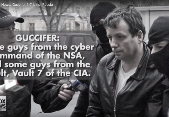 Hacker Guccifer tiết lộ người đã “hack” các cuộc bầu cử Mỹ Theo FoxNews, Guccifer 2.0 đến từ chính quyền Mỹ, không phải đến từ Nga