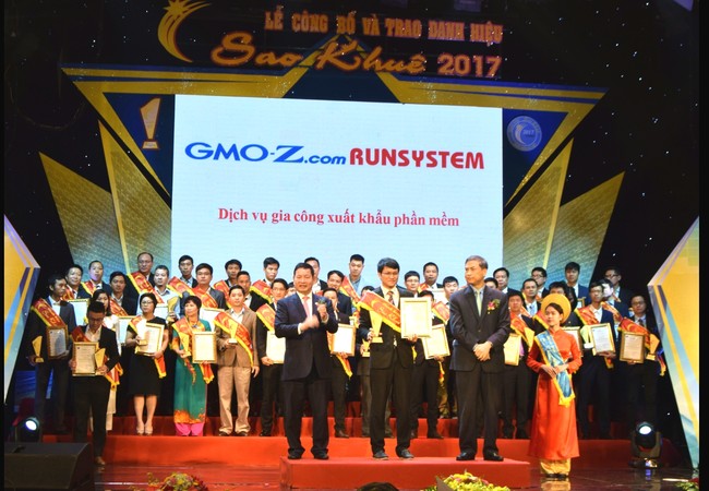 Công nghệ ứng dụng trí tuệ nhân tạo sẽ được săn đón Đại diện RunSystem tại lễ trao giải.