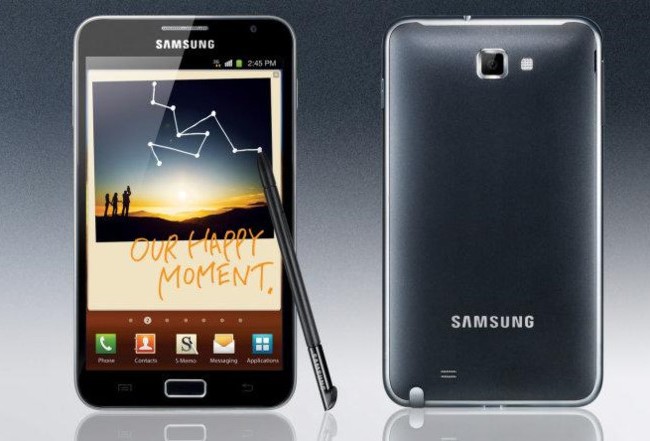 Những lần thay đổi thiết kế màn hình ấn tượng của Samsung Thế hệ đầu tiên của dòng Galaxy Note