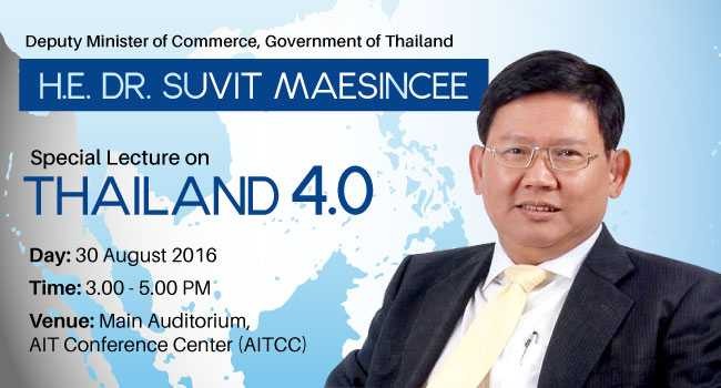 Thái Lan 4.0: Không cải cách hành chính thì khó đạt được mục tiêu Bộ trưởng Văn phòng Thủ tướng Thái Lan Suvit Maesincee: Bộ máy hành chính cần phải được hiện đại hóa và chấm dứt thói quan liêu