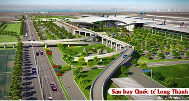 Báo cáo Chính phủ về sân bay Long Thành: 1,5 tỷ USD được cam kết đầu tư Phối cảnh sân bay quốc tế Long Thành