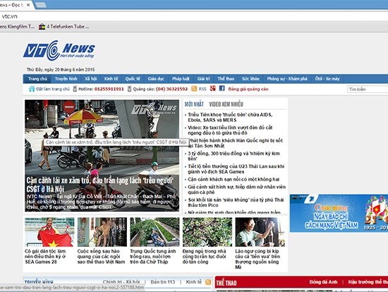 Báo VTC News và Thể thao 24h sẽ cùng Đài VTC về VOV Báo VTC News và Thể thao 24h sẽ cùng Đài VTC về VOV