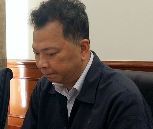 Phó phòng đối ngoại Forrmosa: Chấp nhận mọi hậu quả miễn là người Việt Nam không bức xúc nữa Ông Chu Xuân Phàm, Phó phòng đối ngoại tập đoàn Formosa. Ảnh: Đức Hùng