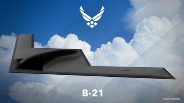 Quân đội Mỹ đang tìm cách sản xuất UAV lắp vũ khí hạt nhân để dẫn trước các đối thủ Hình ảnh thiết kế máy bay ném bom tầm xa B-21 do Không quân Mỹ công bố (ảnh tư liệu)