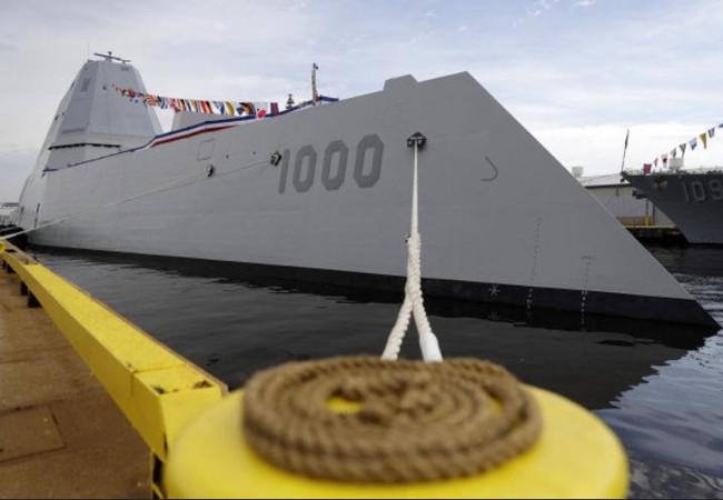 Mỹ muốn triển khai gấp tàu khu trục Zumwalt ở châu Á-Thái Bình Dương Tàu khu trục Zumwalt Hải quân Mỹ (ảnh tư liệu)