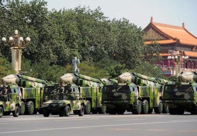 Chuyên gia Nga: Trung Quốc chỉ có thể dựa vào số lượng tên lửa trong xung đột quân sự Tên lửa đạn đạo chống hạm Đông Phong-21D Trung Quốc. Ảnh: Cankao