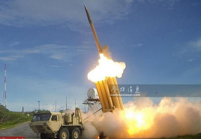 Trung Quốc có thể dùng vũ khí siêu thanh diệt hệ thống THAAD triển khai ở Hàn Quốc? Hệ thống phòng thủ khu vực tầm cao đoạn cuối (THAAD) Mỹ. Ảnh: Cankao
