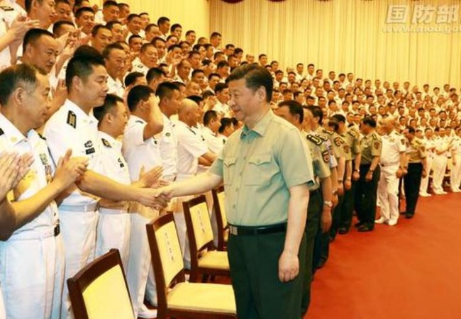 Trung Quốc: Ông Tập Cận Bình thị sát Hải quân nhân đại hội đảng Chủ tịch Tập Cận Bình dự Đại hội đảng bộ Hải Quân