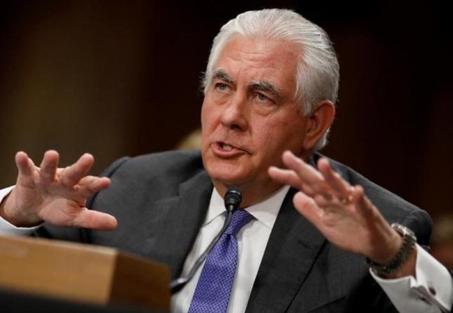 Mỹ hối thúc ASEAN cô lập Triều Tiên, gặp khó vì Trung Quốc Ngoại trưởng Mỹ Rex Tillerson. Ảnh: Reuters.