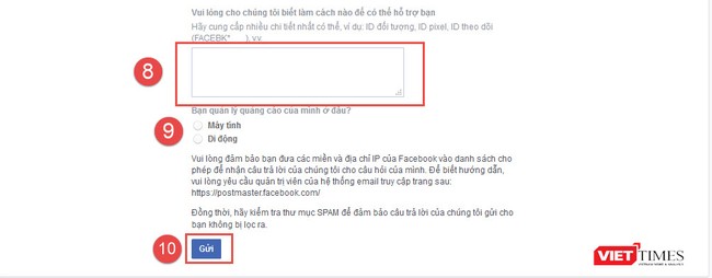 Hướng dẫn mở khóa khi website bị Facebook chặn domain - ảnh 4
