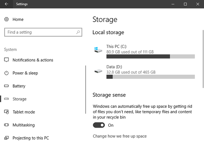 Mẹo giải phóng không gian lưu trữ trên Windows 10 - ảnh 1