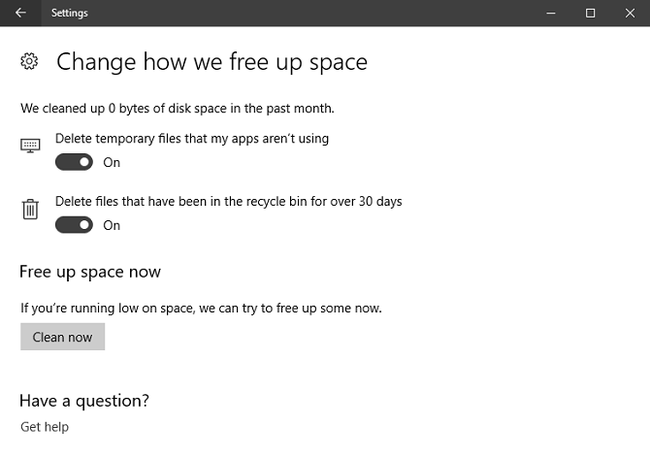 Mẹo giải phóng không gian lưu trữ trên Windows 10 - ảnh 2