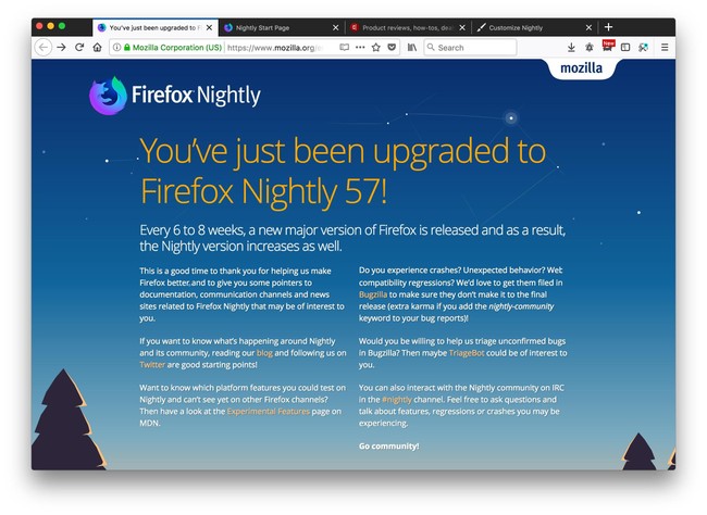 Thủ thuật trải nghiệm trước phiên bản nâng cấp khủng của Firefox - ảnh 1