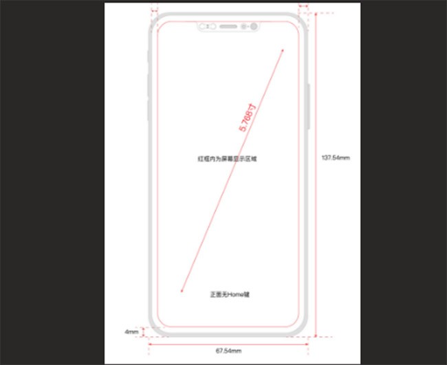 Rò rỉ bản vẽ thiết kế iPhone 8 từ nội bộ Foxconn - ảnh 1