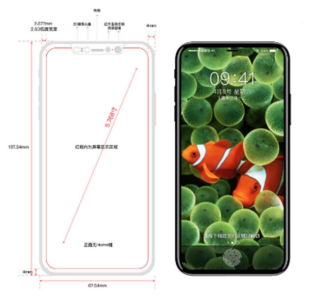Rò rỉ bản vẽ thiết kế iPhone 8 từ nội bộ Foxconn - ảnh 5