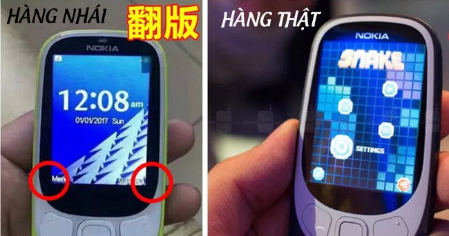 Nokia 3310 chưa lên kệ nhưng hàng nhái đã tràn lan - ảnh 1