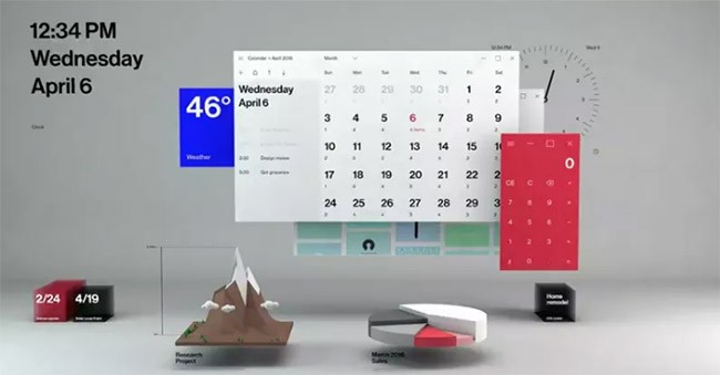 Chùm ảnh về giao diện hoàn toàn mới của Windows - ảnh 8
