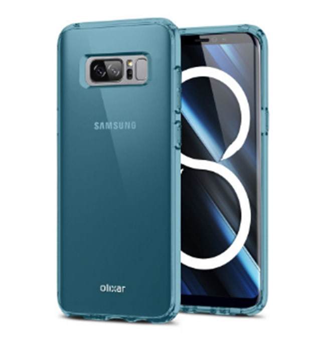 Ốp lưng Note 8 hé lộ màn hình lớn, máy quét vân tay ở mặt lưng - ảnh 3