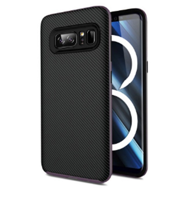 Ốp lưng Note 8 hé lộ màn hình lớn, máy quét vân tay ở mặt lưng - ảnh 1