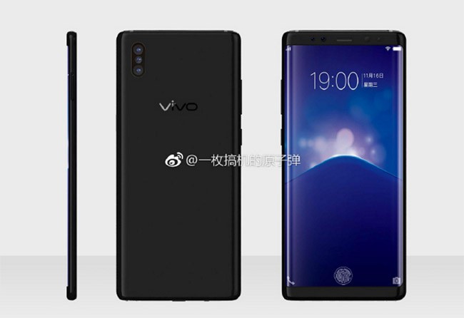 Smartphone Vivo có cụm 3 camera mặt sau, quét vân tay trong màn hình - ảnh 2