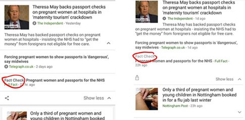 Google News bổ sung tính năng xác thực thông tin nổi bật - ảnh 1