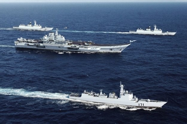 Biển Đông: Tàu sân bay Trung Quốc chỉ hoạt động cách Hải Nam 40 km - ảnh 1