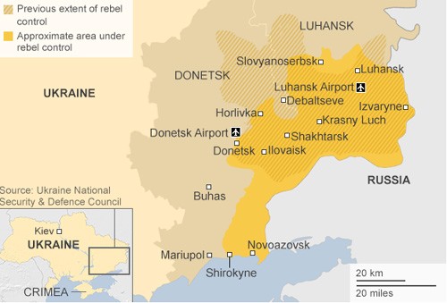 Sân bay Donetsk - chiến trường khốc liệt Đông Ukraine - ảnh 1