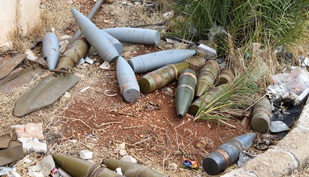Binh sĩ Syria đã cắm cờ chiến thắng trên thị trấn Al'-Bakhchoy - ảnh 2